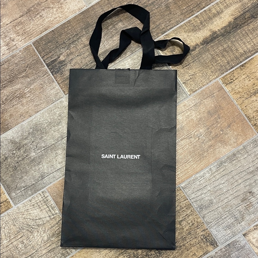 Saint Laurent Black Shopping Bag